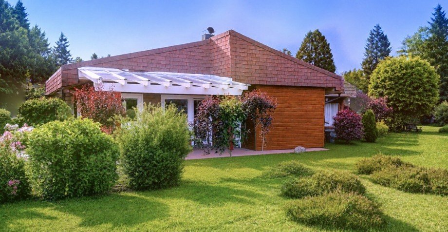 S�dwestansicht Einfamilienhaus Schluchsee