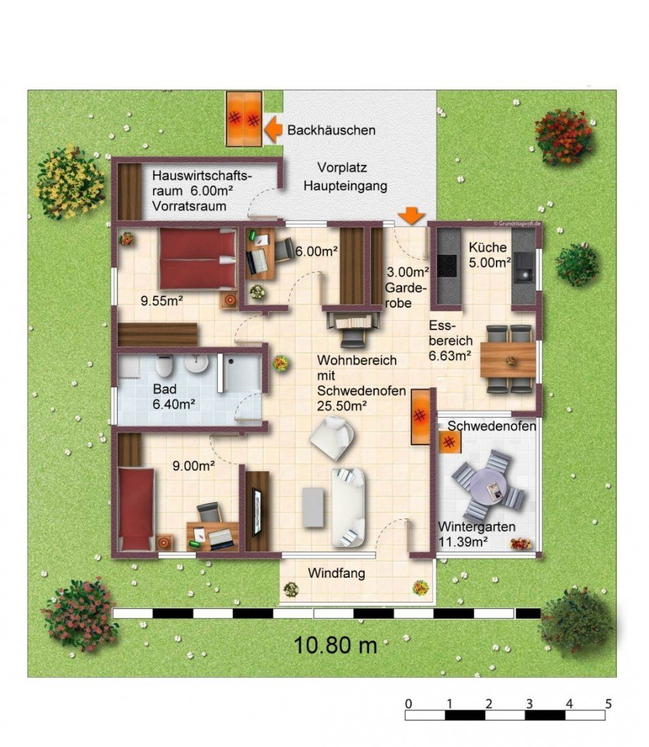 Grundriss Einfamilienhaus Schluchsee