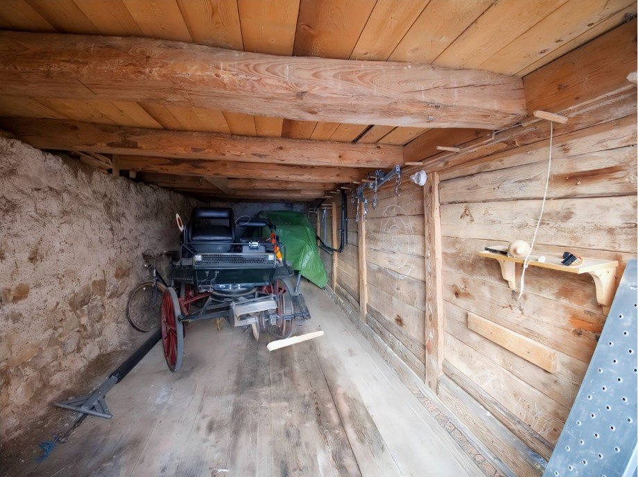 Platz f�r zwei Kutschen Landhaus L�ffingen