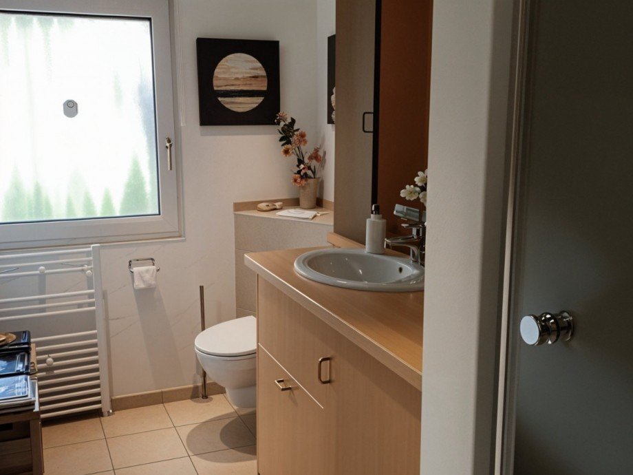 Teilansicht vom Bad Einfamilienhaus Schluchsee