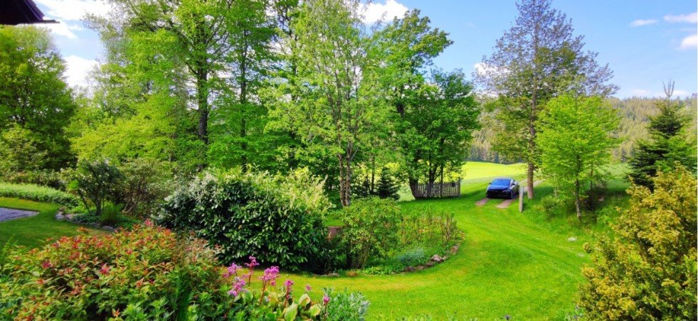 Grundst�ckseinfahrt Landhaus Titisee-Neustadt